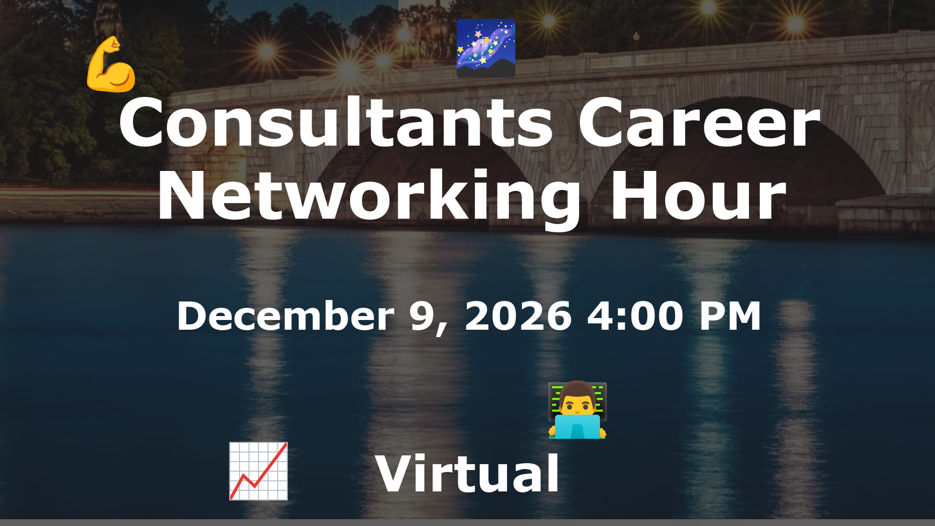 Consultants Career Networking Hour event image